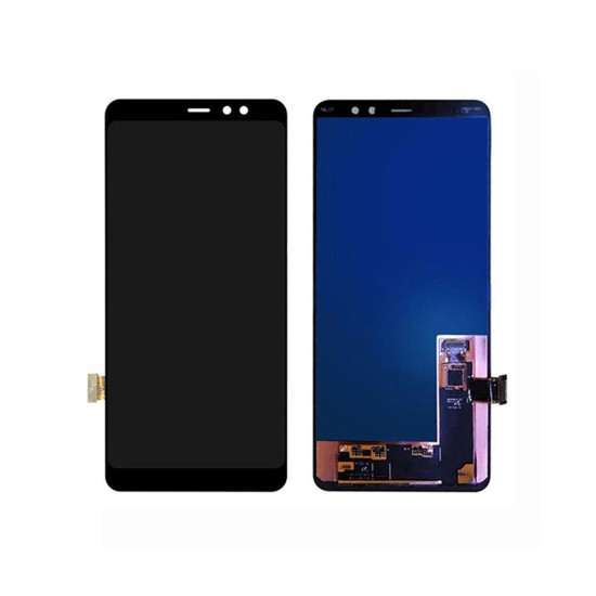 TOUCH+DISPLAY SAMSUNG GALAXY A8 PLUS 2018/SM-A730 6.0" SERVICE PACK (GH97-21535A/21534A) PRETO